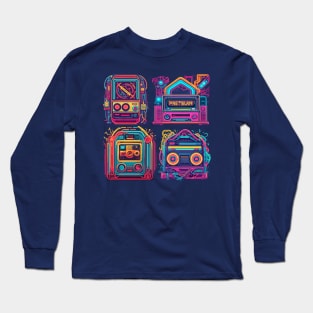 tape recorders Long Sleeve T-Shirt